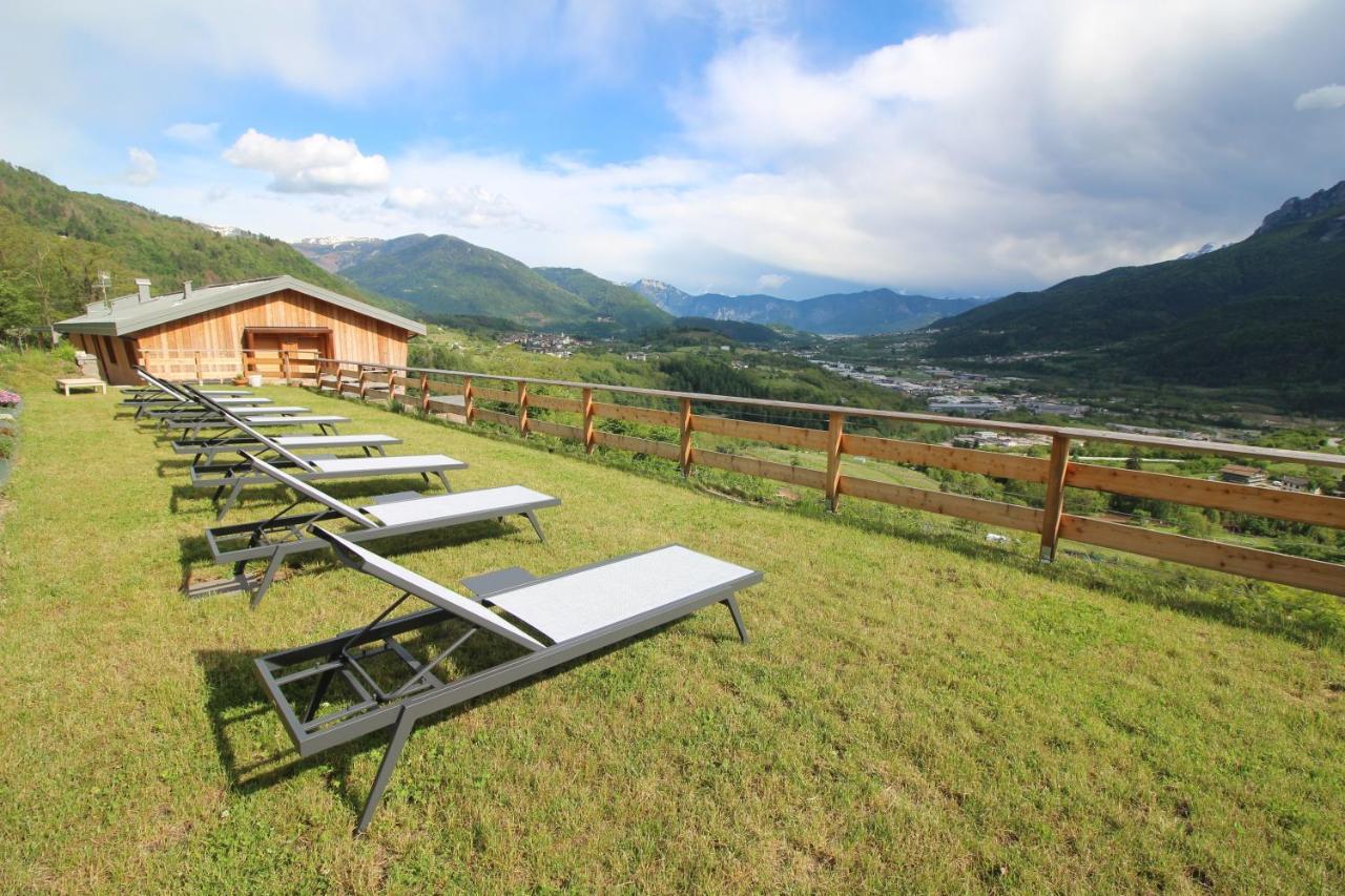 Maso Al Sole Agriturismo Civezzano Kültér fotó
