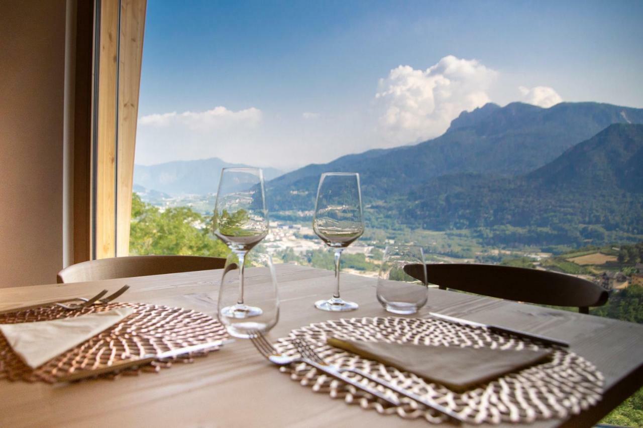 Maso Al Sole Agriturismo Civezzano Kültér fotó
